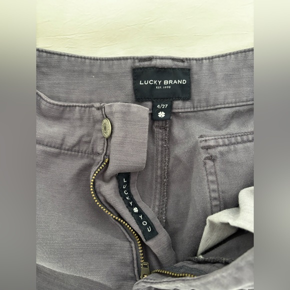 100% cotton Lucky Brand cargo pants - Picture 7 of 8